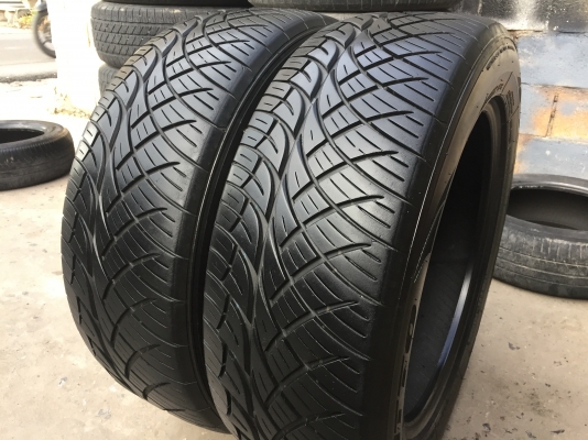 ยาง Nitto nt 420 235-55-18 ปี 16 2 เส้น 6500 สวยๆไม่มีปะไม่บวมดอกยางเหลือเยอะเอาไปวิ่งกันใด้อีกยาวค่