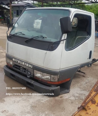 FROM JAPANหัวเก๋งรถบรรทุก 4ล้อ ,6 ล้อเล็ก / CABIN MITSUBISHI CANTER รุ่น: FB511B  ( มีขาหลัง /รุ่นยกหัวไม่ได้) ราคาเพียง 35,000 บาท  สนใจรีบติดต่อ 0819337688