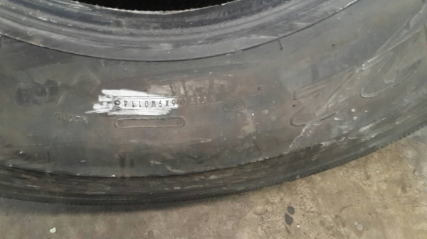 ** ราคาเส้นละ 3,800 ** 12R22.5 ดันลอปญี่ปุ่นปี 14และ15 สภาพ 80-90\%