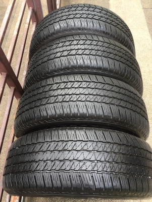 ยาง Bridgestone 265 60 18 ปลายปี16 ดอกเต็ม ไม่มีปะ ใช้ยาว ราคาไม่แพง