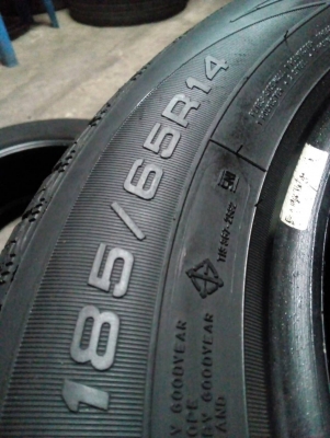 185/65R14 GOODYEAR DURAPLUS ชุด 4 เส้น tel. 081-427-3941