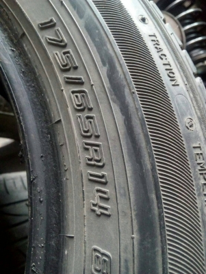 175/65R14 DUNLOP และ BRIDGESTONE ชุด 4 เส้น tel. 081-427-3941
