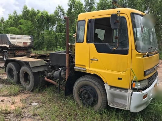 ขาย 365,000 บาท HINO PROFIA 2 เพลา เครื่อง EP100-285 แรง หัวบาง ยางดี คัสชีสวย เอกสารเล่มทะเบียน รถอ
