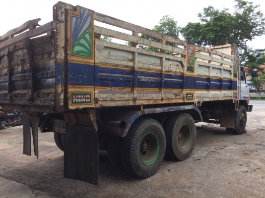 Hino FM17 ปี 45 เครื่อง EH700-168 แรง 2 เพลากระบะดัมพ์ ทะเบียนพร้อม