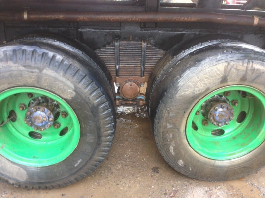 Hino FM17 ปี 45 เครื่อง EH700-168 แรง 2 เพลากระบะดัมพ์ ทะเบียนพร้อม