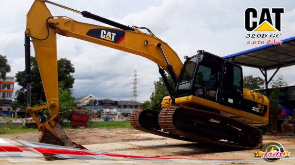 ขายรถแบ็คโฮ CAT320D GCสภาพนางฟ้า สวย เต็ม ทำงานสมบูรณ์ทุกระบบ