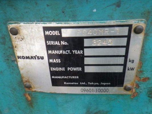 ขายKOMATSU PC40MRR-1 มาใหม่  เก่าญี่ปุ่นแท้  สภาพสวยมากๆๆ  ลองระบบกันได้ทุกวัน  โทร  089-3818694  ดวงนภา