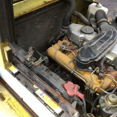 ขายรถโฟล์คลิฟท์มือสองสำหรับตักยางพาราตักทะลายปาล์มขนาด2.5ตัน