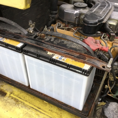 ขายรถโฟล์คลิฟท์มือสองสำหรับตักยางพาราตักทะลายปาล์มขนาด2.5ตัน