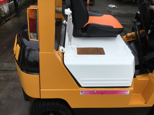 ขายรถโฟล์คลิฟท์มือสองสำหรับตักก้อนยางพาราตักยางถ้วยตักเศษยาง