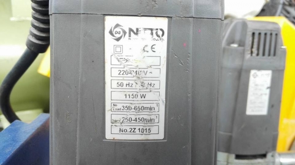 ** SOLD ** สว่านแม่เหล็กเจ็ทบอส NITTO 50 mm ไฟบ้าน 220V พร้อมใช้ ** SOLD ** สว่านแม่เหล็กเจ็ทบอส NITTO 50 mm ไฟบ้าน 220V พร้อมใช้