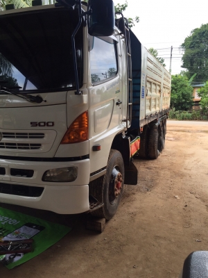 ขาย HINO 320 สองเพลาดั๊ม กระบะเหล็ก อู่ เสรีชัย รถปี 48