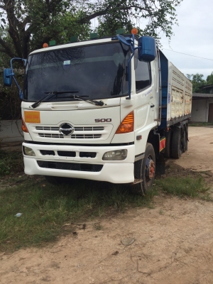 ขาย HINO 320 สองเพลาดั๊ม กระบะเหล็ก อู่ เสรีชัย รถปี 48