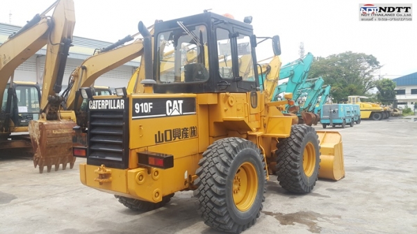 ขายรถตัก Caterpillar 910F (1.3คิว) นำเข้าจากญี่ปุ่น ไม่เคยใช้ในไทย 092-929-9942 ธีรเทพ (แบงค์)