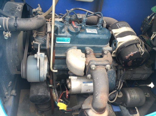 MAEDA HF070R รถกระเช้าสูง 7 เมตร บูมลิฟต์ นำเข้าจากญี่ปุ่น โทร. 080-6565422 (หนิง)