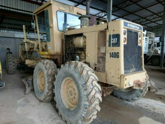 ขาย 1,850,000  CATTERPILAR 140G09423 ยางดี เครื่อง 8Z ไดเร็ก ดี เกียร์ดี รถสวยพร้อมใช้ เอกสารเล่มทะเบียน  รถอยู่ บุรีรัมย์.  090-772-3710 090-772-3708