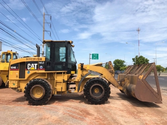 ขายรถตักล้อยาง CAT 924G ปี 2008 (ขนาดเท่า WA270-6) รถนอกนำเข้าเองจากญี่ปุ่น สภาพสวยพร้อมใช้ มีVDOการทำงานครับ