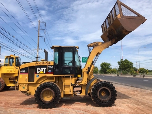 ขายรถตักล้อยาง CAT 924G ปี 2008 (ขนาดเท่า WA270-6) รถนอกนำเข้าเองจากญี่ปุ่น สภาพสวยพร้อมใช้ มีVDOการทำงานครับ