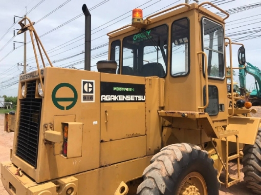 ขายรถตักล้อยาง CAT 916 รถนอกนำเข้าจากญี่ปุ่น สภาพสวยพร้อมใช้ มีVDOการทำงานครับ