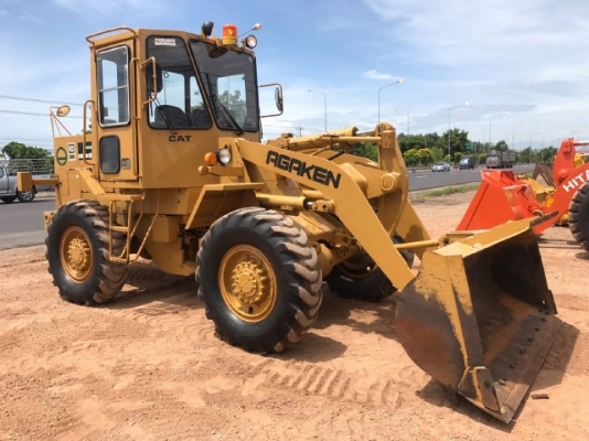 ขายรถตักล้อยาง CAT 916 รถนอกนำเข้าจากญี่ปุ่น สภาพสวยพร้อมใช้ มีVDOการทำงานครับ