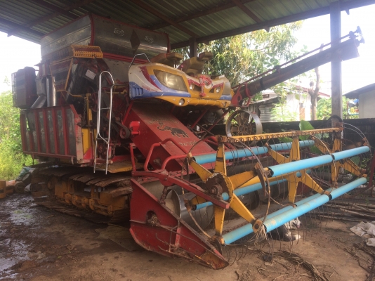 ขอคนที่พร้อมจบ ขายจ้าวช้างไวไฟ ปี 51 (ออกมาตั้งแต่ป้ายแดง) ราคา 760,000 ด่วน  ▪️เครื่อง 6D-17 245 hp. ปั้ม 23 มอเตอร์ ไดกิน 23 ▪️โซ่ โรลเลอร์ เสตอร์ ล้อนำใหม่หมดเพิ่งเปลี่ยนมาตอนนาปี 59  ▪️ใบแทร็คพอใช้ มีบาง มีงอบ้าง ▪️รถเกี่ยวแค่นาปี อย่างเดียว ▪️โครงสร้