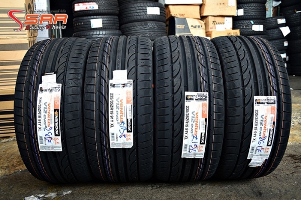 ยางเกาหลีHANKOOK V12-EVO2 235/35ZR19 เส้นละ 6,500 บาทปี17