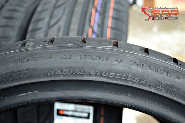 ยางเกาหลีHANKOOK V12-EVO2 235/35ZR19 เส้นละ 6,500 บาทปี17