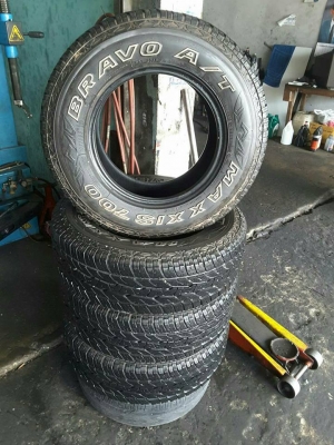 Maxxis AT 235-75-15 ปี15 สภาพสวยๆ 1ชุด