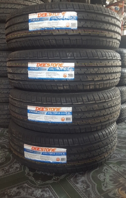 ขายยางใหม่245/70/16 ปี 17 DEESTONE HT603