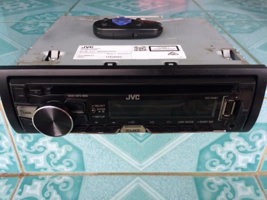 ฟร้อน JVC R461(mp3 usb)สวยกริ๊ปรีโมทครบ ขาย 1550 บาท ใช้งานปกติทุกชิ้น สนใจ0892425454 อยู่สระบุรี