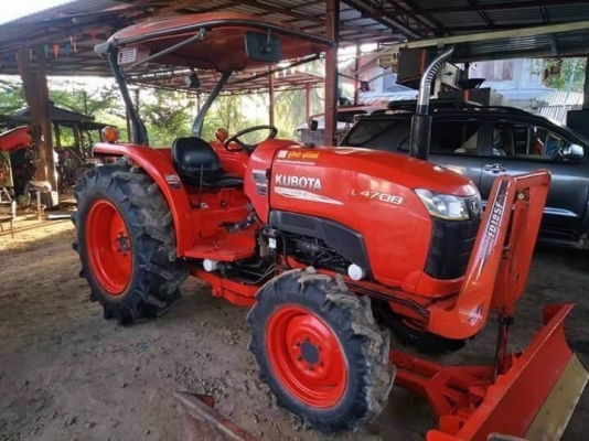 ขาย 300,000 บาท KUBOTA L4708 ปี53ทำงาน 2,*** ชม.เครื่องดี เกียร์ดี ยางสวย (ใบมีดหน้า-หาง 6 -โรตารี่) เอกสารเล่มทะเบียน   รถอยู่ จ.สุรินทร์. โทร&amp;ไอดีไลน์ 0610710295