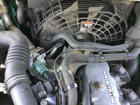 ขายรถโฟล์คลิฟท์มือสองนำเข้าจากประเทศญี่ปุ่นขนาดยกได้1.5ตันเสา4เมตร