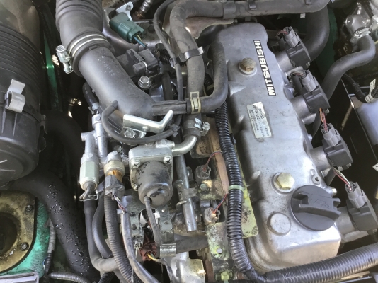 ขายรถโฟล์คลิฟท์มือสองนำเข้าจากประเทศญี่ปุ่นขนาดยกได้1.5ตันเสา4เมตร