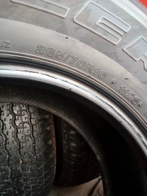 265/70R16   BRIDGESTONE  DUELER HT840 ชุด 4 เส้น  tel.081-427-3941