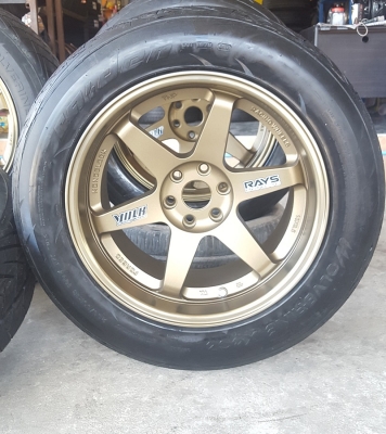 ขายล้อใหม่Nissan NavaraTE37 ขอบ18 พร้อมยาง\%  4 ล้อ