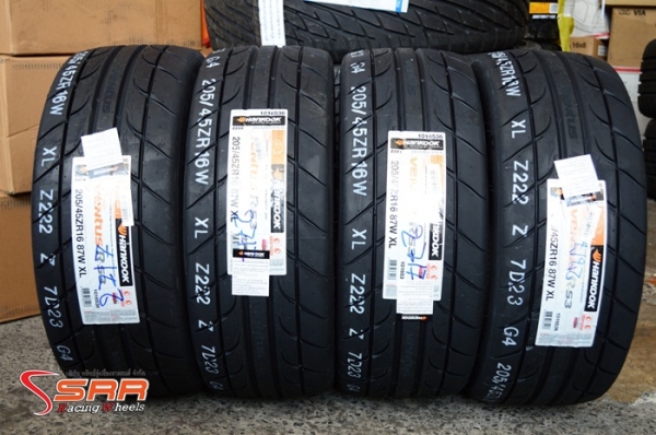 HANKOOK RS-3 205/45ZR16 ยางซอฟเกาหลี เส้นละ 3,900 บาท