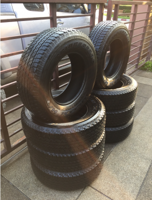 ยาง Bridgestone 245 70 16 ปี17 มี2ชุด ดอกเต็ม เนื้อนิ่มๆ ใช้ยาว ราคาไม่แพง ยาง Bridgestone 245 70 16 ปี17 มี2ชุด ดอกเต็ม เนื้อนิ่มๆ ใช้ยาว ราคาไม่แพง