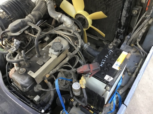 ขายรถโฟล์คลิฟท์มือสองนำเข้าจากประเทศญี่ปุ่นยกได้1.4ตันเสาสูง3เมตร