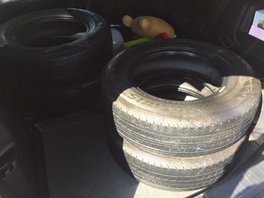 ยาง Bridgestone 205 70 15 ปี16 ดอกเต็ม ใช้ยาว ราคาไม่แพง ยาง Bridgestone 205 70 15 ปี16 ดอกเต็ม ใช้ยาว ราคาไม่แพง