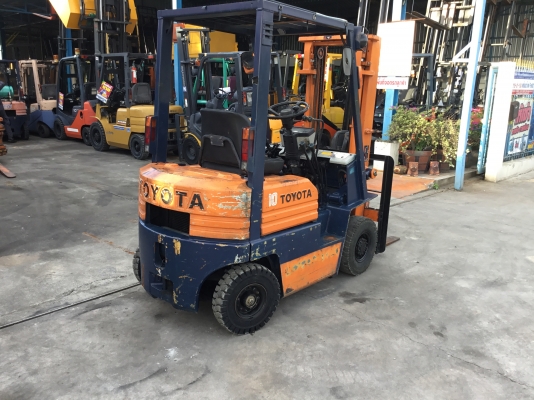 ขายรถโฟล์คลิฟท์มือสองนำเข้าจากประเทศญี่ปุ่นขนาดยกได้1ตันเสาสูง3เมตรเครื่องยนต์เบลซิล