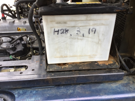 ขายรถโฟล์คลิฟท์มือสองนำเข้าจากประเทศญี่ปุ่นขนาดยกได้1ตันเสาสูง3เมตรเครื่องยนต์เบลซิล