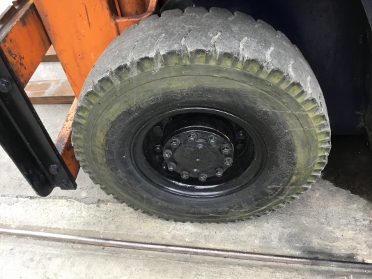 ขายรถโฟล์คลิฟท์มือสองนำเข้าจากประเทศญี่ปุ่นขนาดยกได้1ตันเสาสูง3เมตรเครื่องยนต์เบลซิล