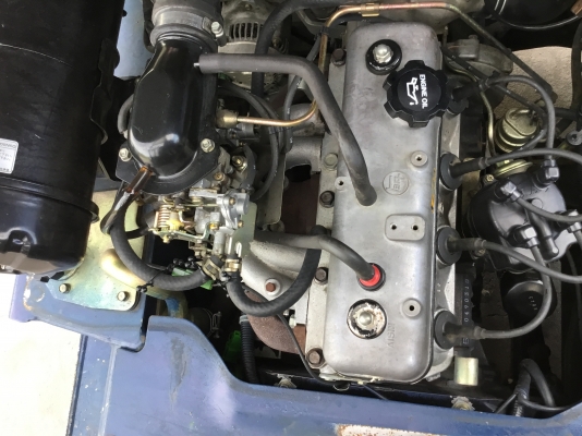 ขายรถโฟล์คลิฟท์มือสองนำเข้าจากประเทศญี่ปุ่นขนาดยกได้1ตันเสาสูง3เมตรเครื่องยนต์เบลซิล