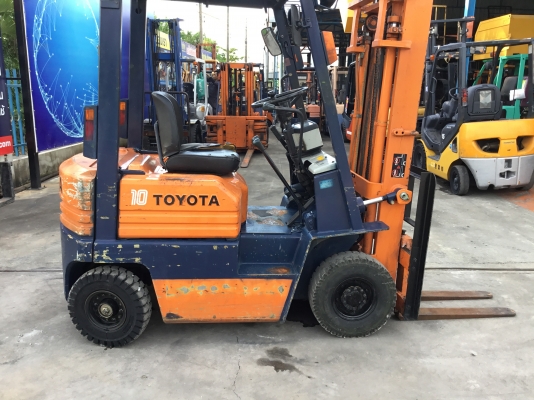 ขายรถโฟล์คลิฟท์มือสองนำเข้าจากประเทศญี่ปุ่นขนาดยกได้1ตันเสาสูง3เมตรเครื่องยนต์เบลซิล