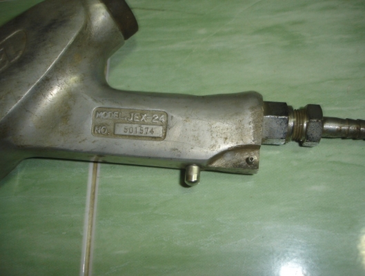 ขายปืนยิงสนิม Nitto jex-24(เครื่องเคาะแนวรอยเชื่อม) ใช้สำหรับยิงสกัดสนิม