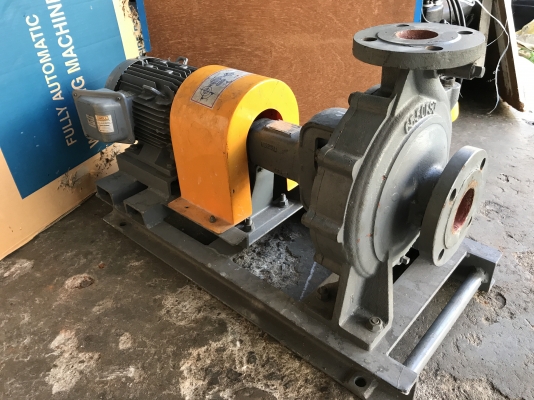 ขายปั้มน้ำหอยโข่ง Ebara ขนาดเข้า 2.5นิ้ว ออก 2นิ้ว ใบพัดทองเหลือง พร้อมมอเตอร์ Hitachi 3HP. สภาพสวยมาก พร้อมใช้งาน