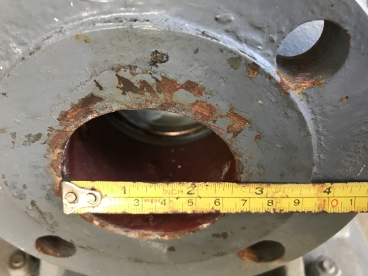 ขายปั้มน้ำหอยโข่ง Ebara ขนาดเข้า 2.5นิ้ว ออก 2นิ้ว ใบพัดทองเหลือง พร้อมมอเตอร์ Hitachi 3HP. สภาพสวยมาก พร้อมใช้งาน