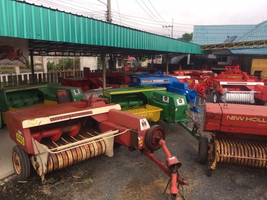 ขายเครื่องอัดฟางราคาถูกมากว่า 60 เครื่อง