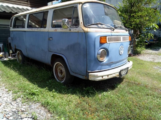 ขายรถโฟร์คตู้แตงโม ไฟเลี้ยวบน สีฟ้า-ขาว