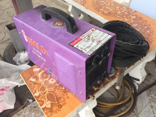 ขายตู้เชื่อมอาร์กอน/MMA IWELD TIG185 มือสองสภาพสวยครับ